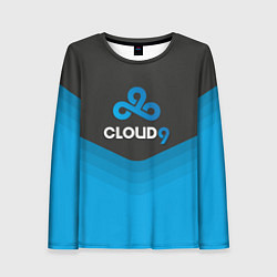 Лонгслив женский Cloud 9 Uniform, цвет: 3D-принт