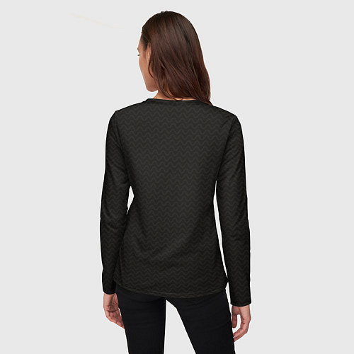 Женский лонгслив Cosmic Shark / 3D-принт – фото 4