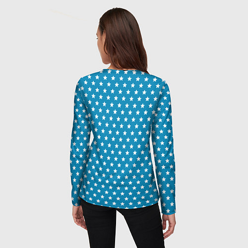 Женский лонгслив Медвежьи объятия / 3D-принт – фото 4