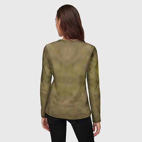 Женский лонгслив Милый тигр / 3D-принт – фото 4