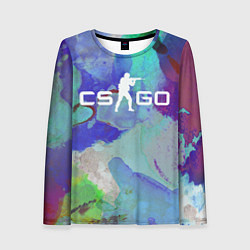 Лонгслив женский CS:GO Surface Hardening, цвет: 3D-принт