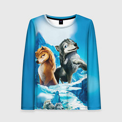 Лонгслив женский Альфа и Омега 8, цвет: 3D-принт