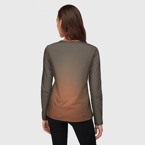 Женский лонгслив Молодой Папа / 3D-принт – фото 4