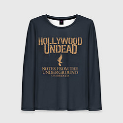Лонгслив женский Hollywood Undead: Underground, цвет: 3D-принт