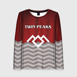 Лонгслив женский Twin Peaks, цвет: 3D-принт