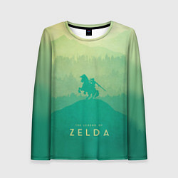 Лонгслив женский The Legend of Zelda, цвет: 3D-принт