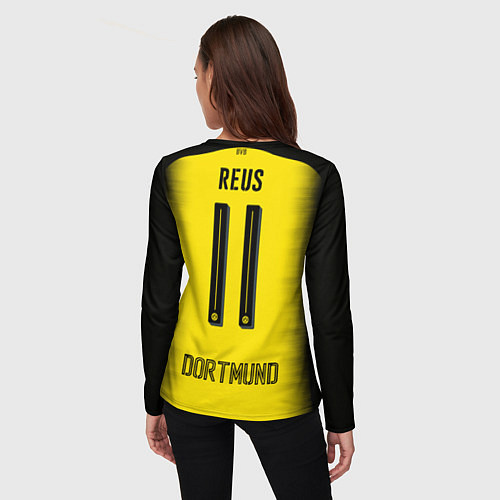Женский лонгслив BVB FC: Rois Away 17/18 / 3D-принт – фото 4
