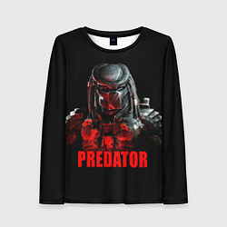 Лонгслив женский Iron Predator, цвет: 3D-принт