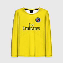 Лонгслив женский PSG FC: Mbappe Away 17/18, цвет: 3D-принт