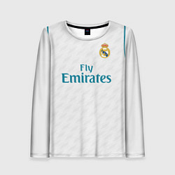 Лонгслив женский Real Mardid FC: Asensio Home 17/18, цвет: 3D-принт