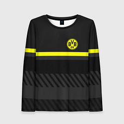 Лонгслив женский FC Borussia 2018 Original #3, цвет: 3D-принт