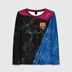 Женский лонгслив FC Barcelona: Abstract