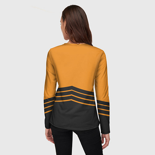 Женский лонгслив ФК Урал 1930 / 3D-принт – фото 4