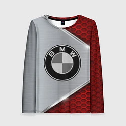 Женский лонгслив BMW: Red Metallic