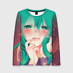 Женский лонгслив Miku Ahegao