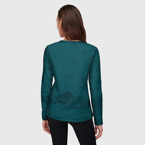 Женский лонгслив Drummatix Vega / 3D-принт – фото 4