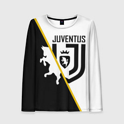 Лонгслив женский FC Juventus: Football Point, цвет: 3D-принт