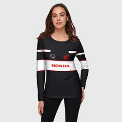 Лонгслив женский Honda Sport, цвет: 3D-принт — фото 2