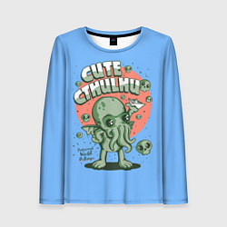Женский лонгслив Cute Cthulhu