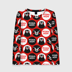 Женский лонгслив Kumamon Pattern