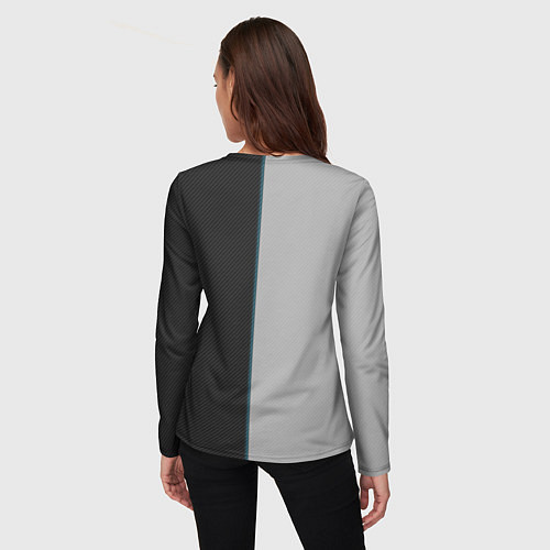 Женский лонгслив Detroit: Android RK900 / 3D-принт – фото 4