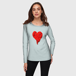 Лонгслив женский Kanye West: Heartbreak, цвет: 3D-принт — фото 2