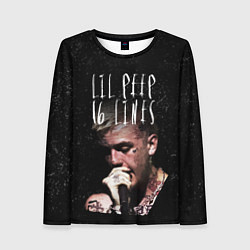 Лонгслив женский Lil Peep: 16 Lines, цвет: 3D-принт