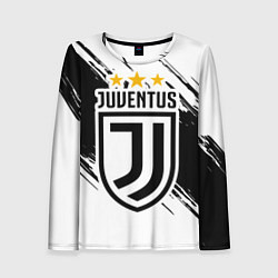 Лонгслив женский Juventus: 3 Stars, цвет: 3D-принт