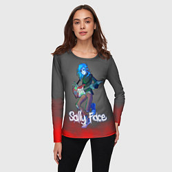 Лонгслив женский Sally Face: Rock Star, цвет: 3D-принт — фото 2