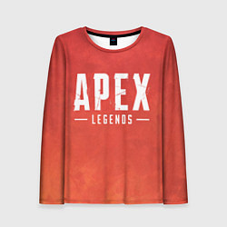 Лонгслив женский Apex Legends: Red Logo, цвет: 3D-принт