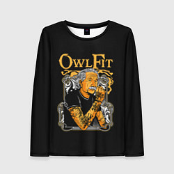 Женский лонгслив Owl Fit