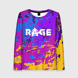 Лонгслив женский RAGE 2, цвет: 3D-принт