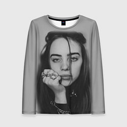 Лонгслив женский BILLIE EILISH, цвет: 3D-принт