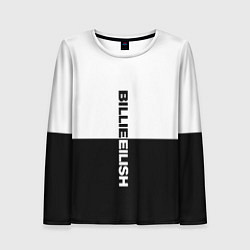 Женский лонгслив BILLIE EILISH: White & Black