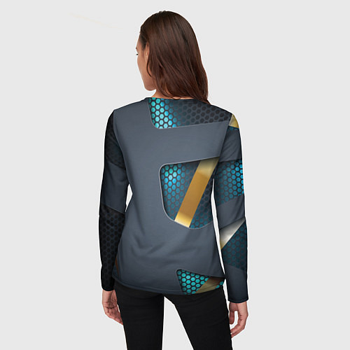 Женский лонгслив Mass Effect N7 / 3D-принт – фото 4