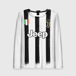Лонгслив женский Juventus home 20-21, цвет: 3D-принт