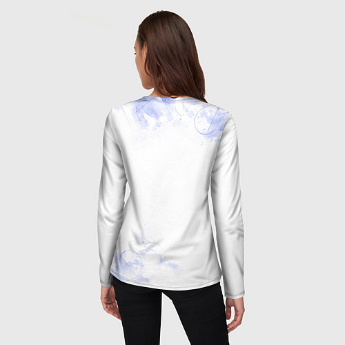 Женский лонгслив Фигурное катание / 3D-принт – фото 4