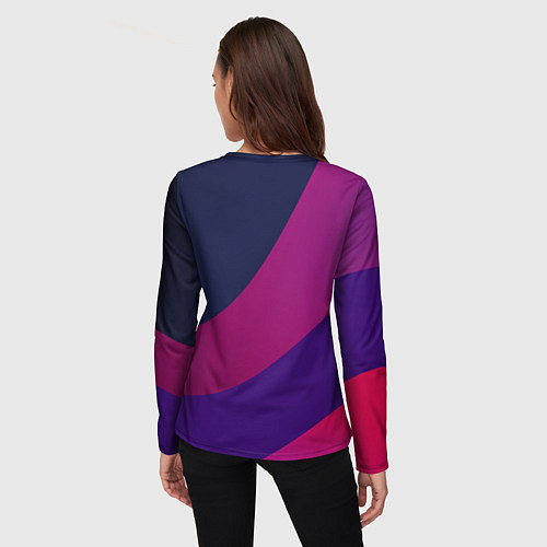 Женский лонгслив Фигурное катание / 3D-принт – фото 4