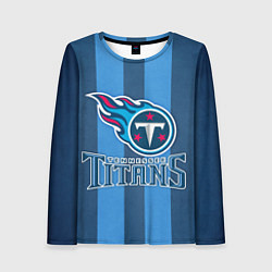 Лонгслив женский Tennessee Titans, цвет: 3D-принт