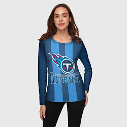 Лонгслив женский Tennessee Titans, цвет: 3D-принт — фото 2