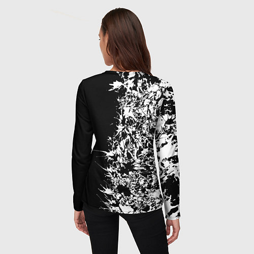 Женский лонгслив Monokuma / 3D-принт – фото 4