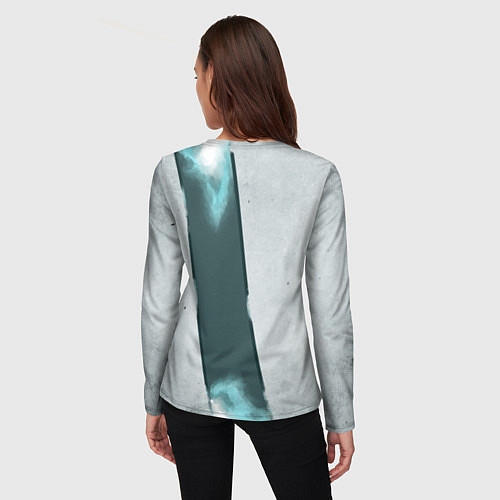 Женский лонгслив Фехтовальщик / 3D-принт – фото 4