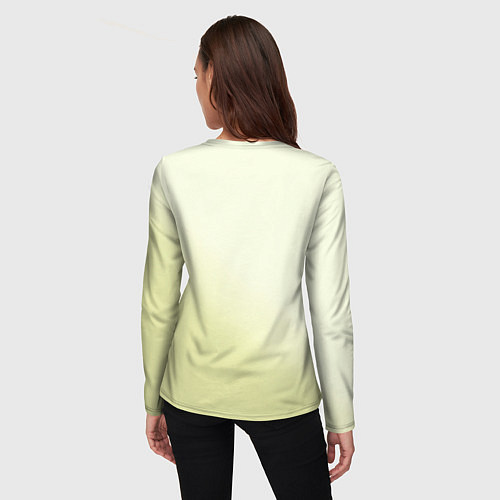 Женский лонгслив Лис Томоэ / 3D-принт – фото 4