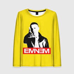 Лонгслив женский Eminem, цвет: 3D-принт