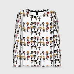 Лонгслив женский Моя Геройская Академия, цвет: 3D-принт