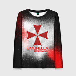 Лонгслив женский UMBRELLA CORP, цвет: 3D-принт