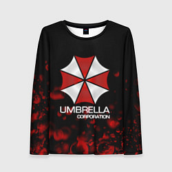 Лонгслив женский UMBRELLA CORP, цвет: 3D-принт