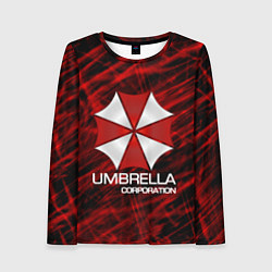 Лонгслив женский UMBRELLA CORP, цвет: 3D-принт