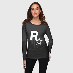 Лонгслив женский ROCKSTAR, цвет: 3D-принт — фото 2