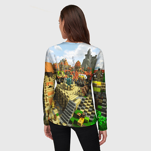 Женский лонгслив ROBLOX / 3D-принт – фото 4